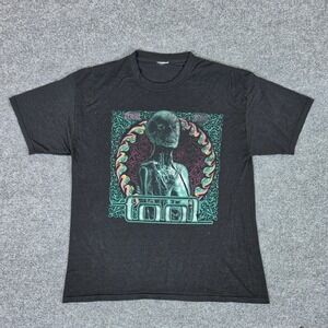 Tool Tour 2012 Band T-Shirt Black Alex Grey Graphic Short Sleeve Concert FLAW
